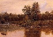 Albert Bierstadt Landscape, New Hampshire oil painting picture wholesale